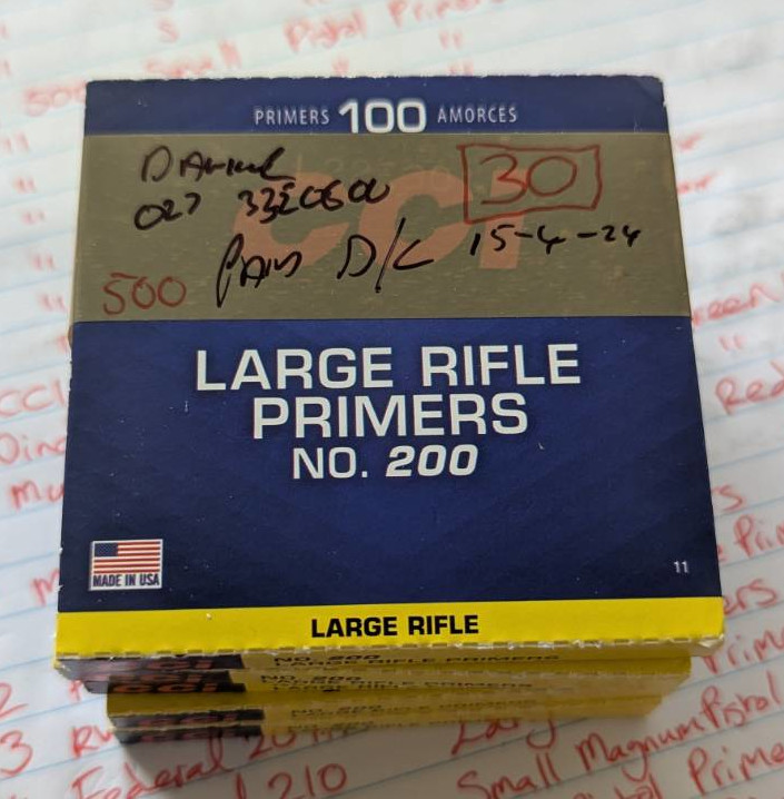 CCI 200 Large Rifle
